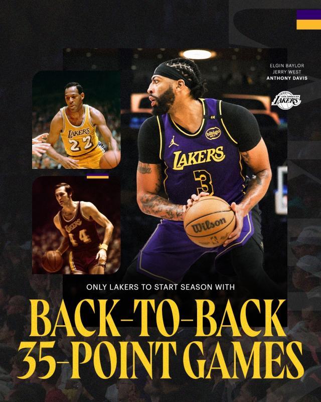 九游娱乐网页版-开季连续35+比肩传奇 浓眉终于成为湖人大当家！